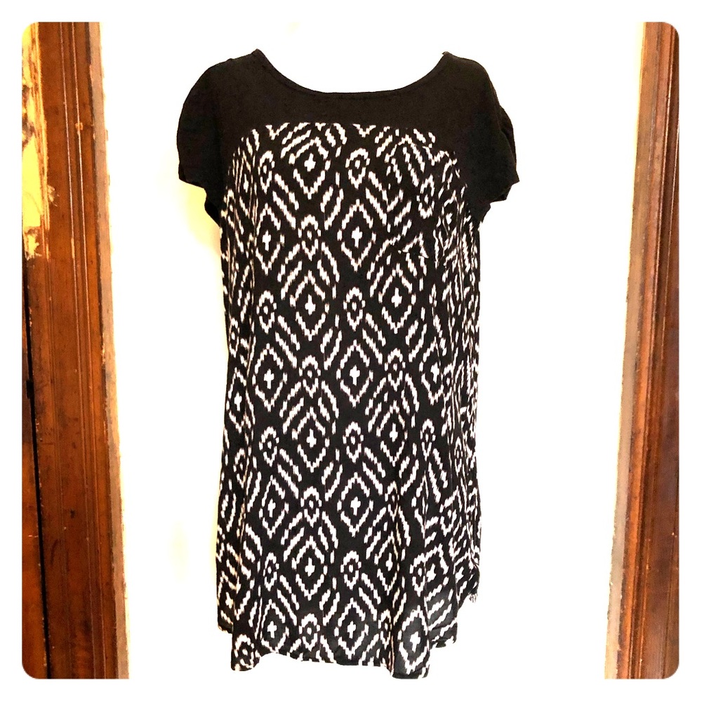 Anthropologie Meadow Rue Ikat Tunic